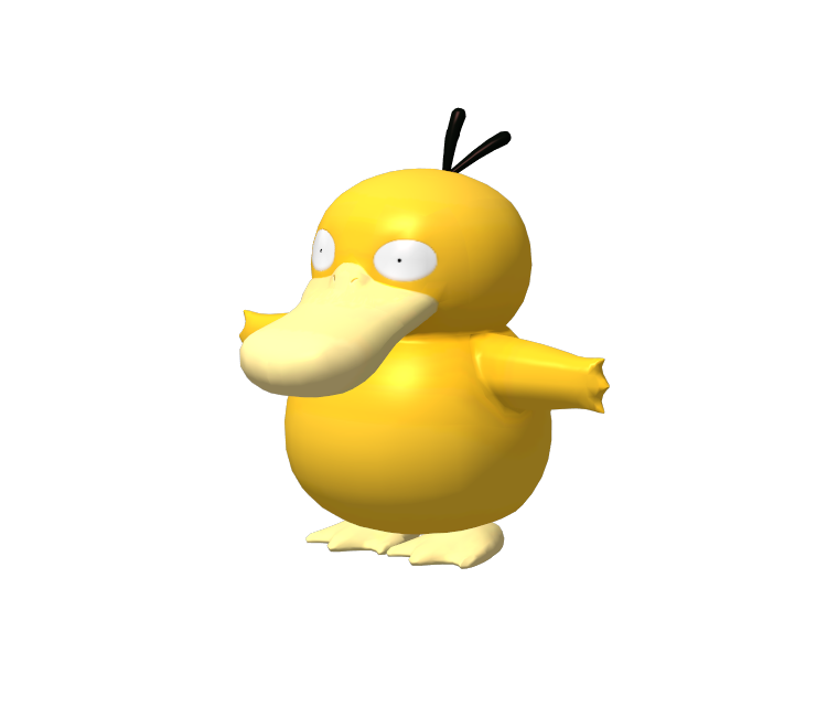 3DS - Pokédex 3D Pro - #054 Psyduck - The Models Resource