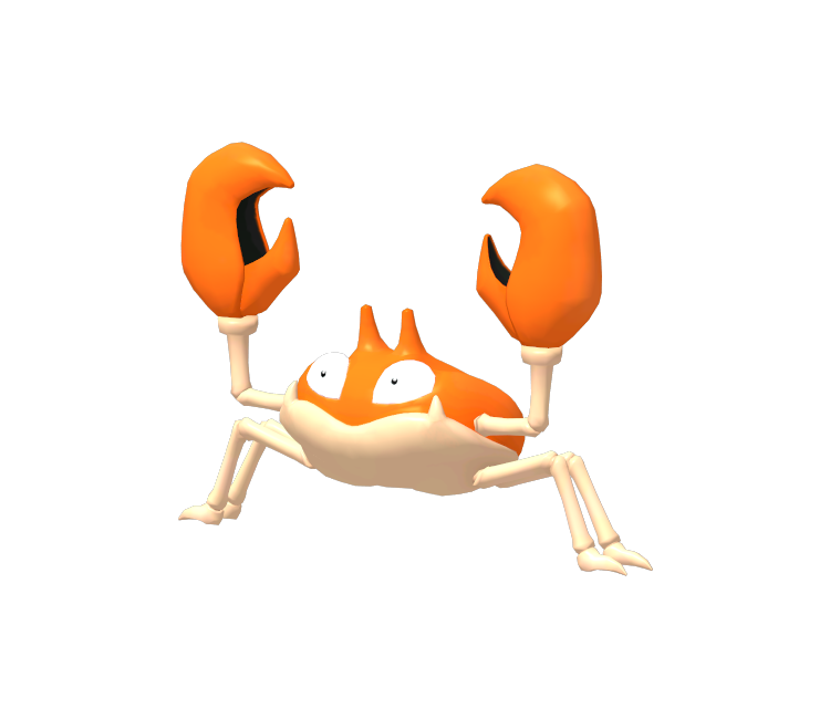 3DS - Pokédex 3D Pro - #098 Krabby - The Models Resource