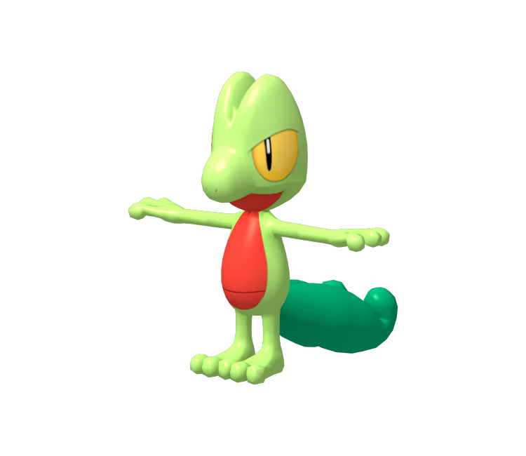 3DS - Pokédex 3D Pro - #252 Treecko - The Models Resource