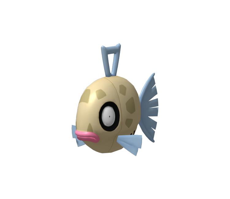 3ds - Pokédex 3d Pro - #349 Feebas - The Models Resource