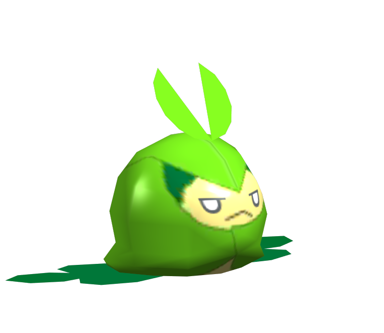 3ds - Pokémon Rumble World - #541 Swadloon - The Models Resource