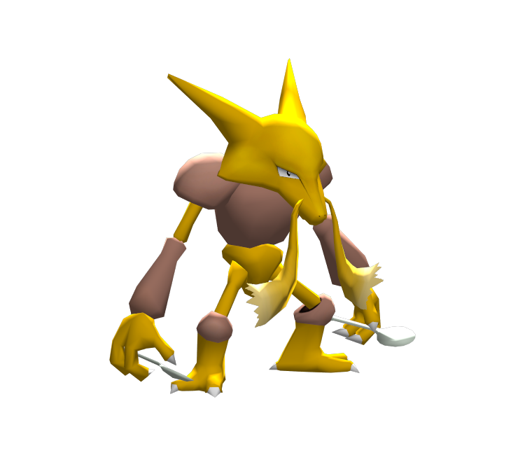 Wii - Pokémon Battle Revolution - #065 Alakazam - The Models Resource