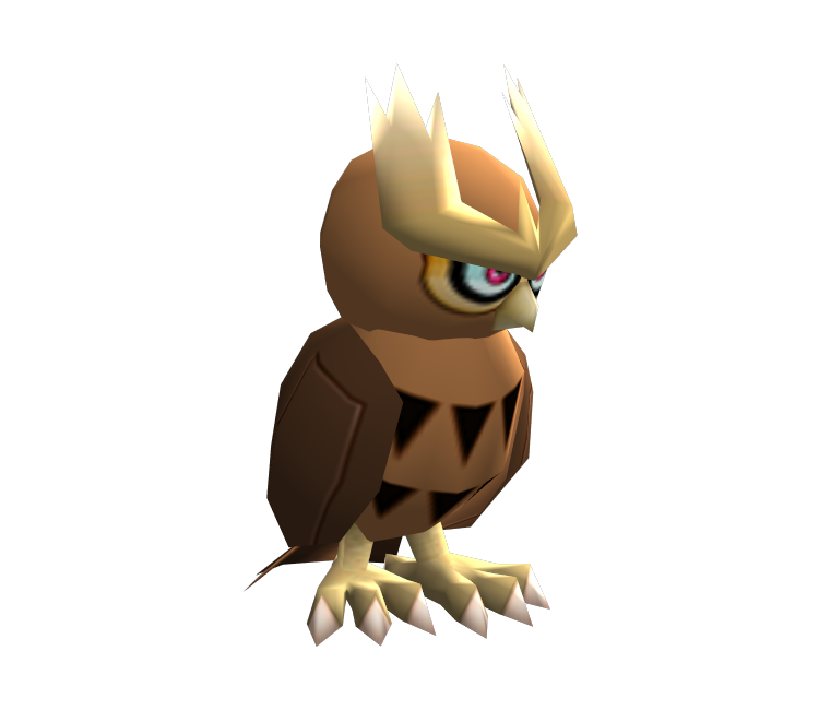 Wii - Pokémon Battle Revolution - #164 Noctowl - The Models Resource