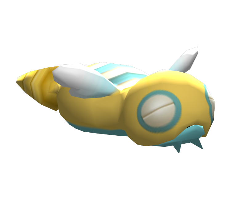 Wii - Pokémon Battle Revolution - #206 Dunsparce - The Models Resource