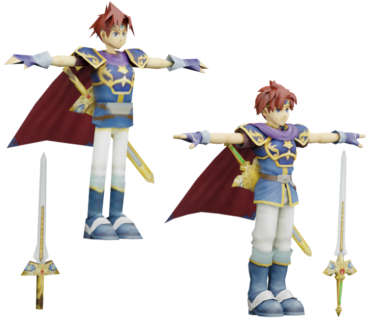 GameCube - Super Smash Bros. Melee - Roy - The Models Resource