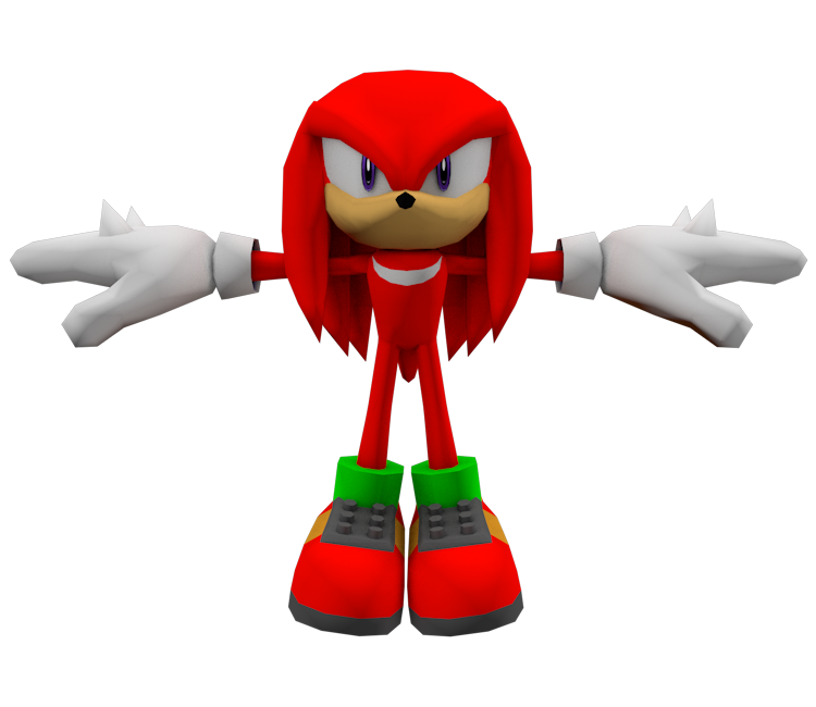Xbox 360 - Sonic the Hedgehog (2006) - Knuckles - The Models Resource