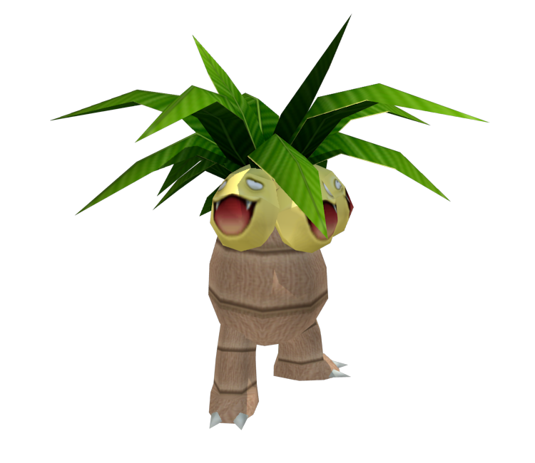 Nintendo 64 - Pokémon Stadium 2 - 103 - Exeggutor - The Models Resource