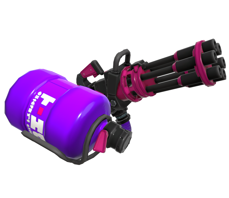 Nintendo Switch - Splatoon 3 - Heavy Splatling - The Models Resource