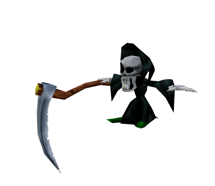 Nintendo 64 - Conker's Bad Fur Day - Gregg The Grim Reaper - The Models ...