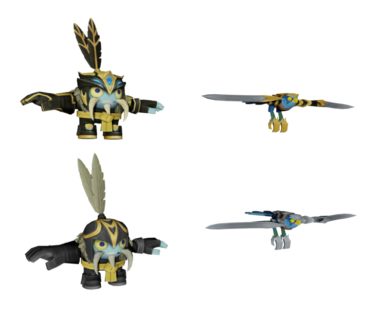 Mobile - Skylanders: Ring of Heroes - AirStrike - The Models Resource