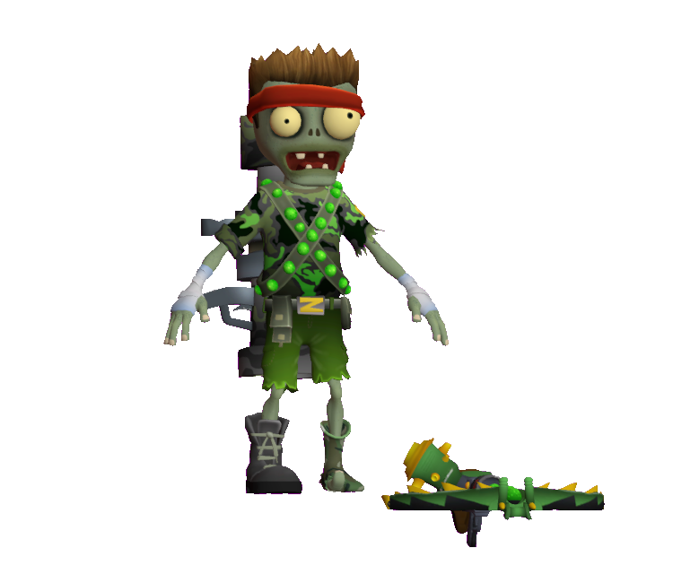 PC / Computer - Plants vs. Zombies: Garden Warfare 2 - Toxic Pea - The  Models Resource