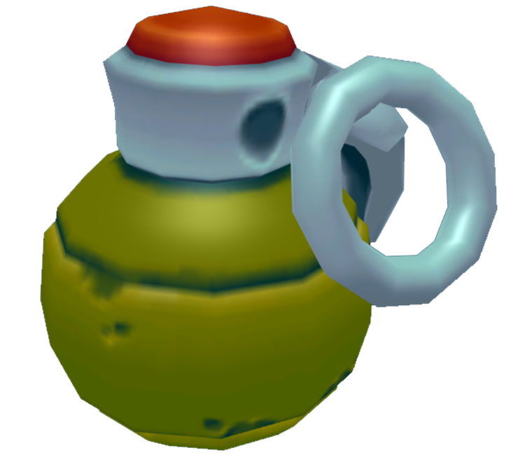 GameCube - Worms 3D - Grenade - The Models Resource