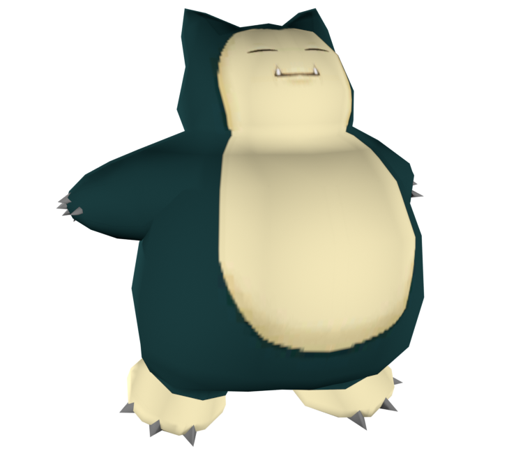 Wii - Super Smash Bros. Brawl - Snorlax - The Models Resource