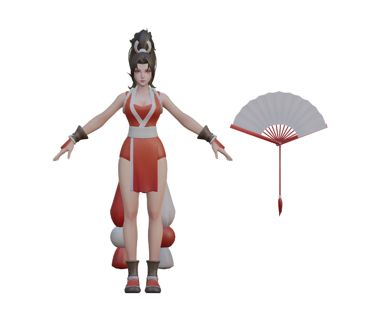 Mobile - Metal Slug: Awakening - Mai Shiranui (HD) - The Models Resource