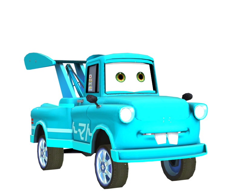 Wii - Cars Race-O-Rama - Mater (Tokyo Mater) - The Models Resource