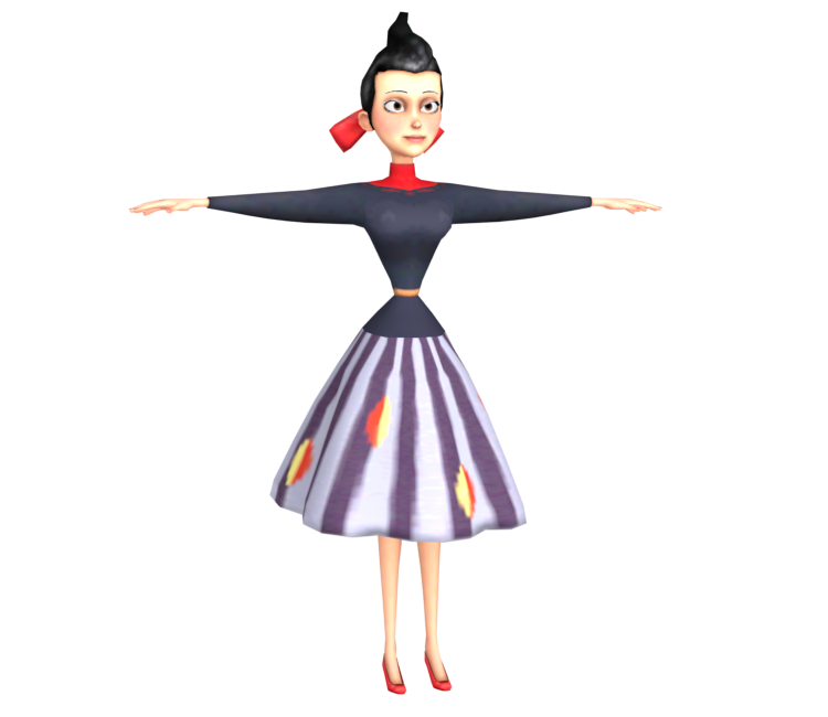 GameCube - Meet the Robinsons - Franny - The Models Resource