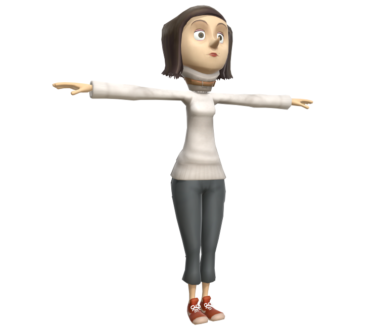 Wii - Coraline - Mel Jones - The Models Resource