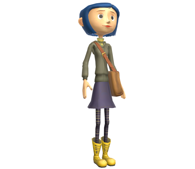 Wii - Coraline - Early Coraline Prototype Outfit - The Models Resource