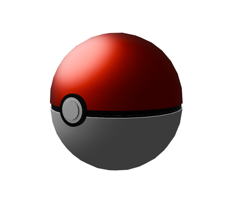 Custom / Edited - Pokémon Customs - Poké Ball - The Models Resource