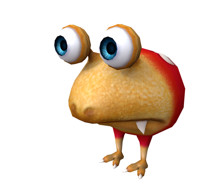 Wii U - Pikmin 3 - Dwarf Bulborb - The Models Resource