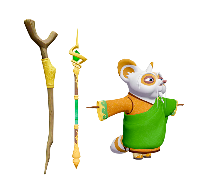 Mobile - Kung Fu Panda: Chi Master - Shifu (Clubs) - The Models Resource