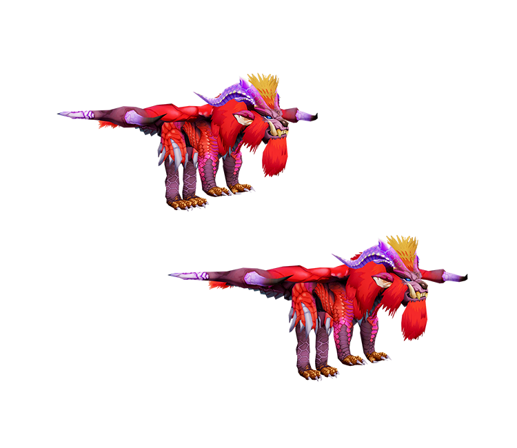 Mobile - Monster Hunter Riders (JPN) - Teostra - The Models Resource