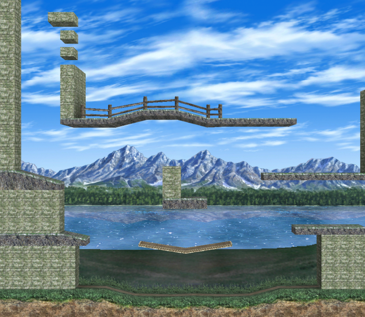 Wii Super Smash Bros Brawl Target Smash Level 1 The Models Resource 5073