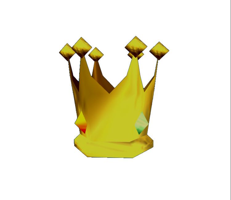 Nintendo 64 - Donkey Kong 64 - Gold Crown - The Models Resource