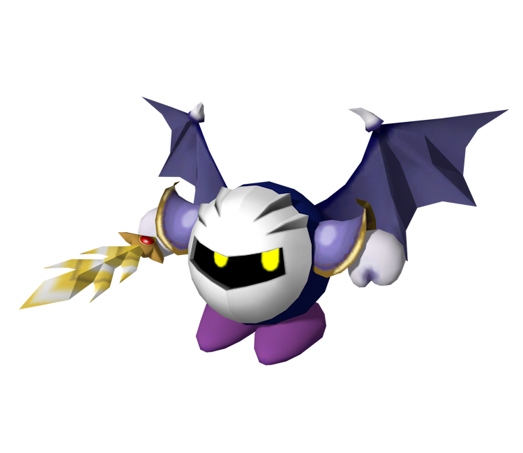 Wii Kirbys Return To Dream Land Kirbys Adventure Wii Meta Knight The Models Resource 6702