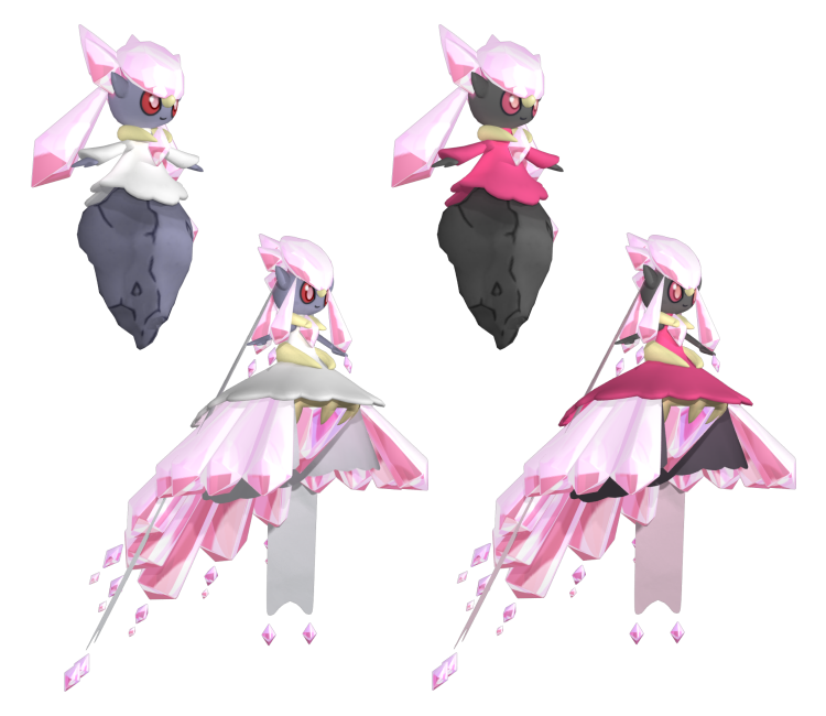 Pokémon Omega Ruby and Alpha Sapphire Pokémon Sun and Moon Diancie  Evolution, Ken Sugimori, computer Wallpaper, fashion Illustration, flower  png | PNGWing