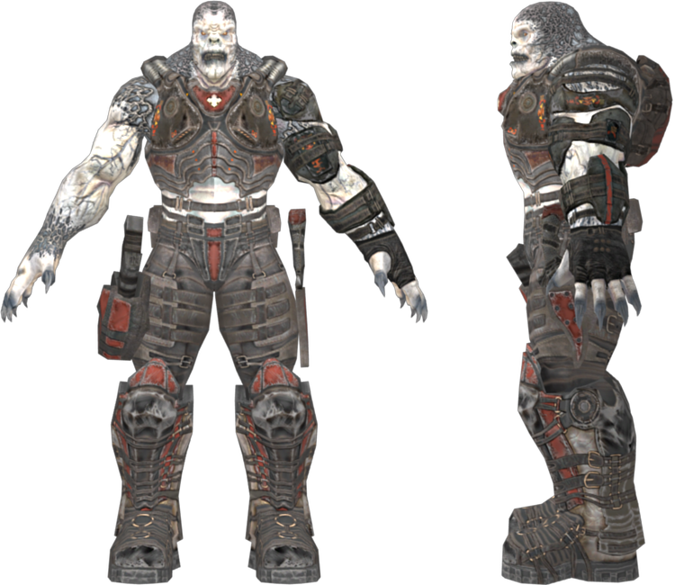 Gears of war 4 3d models