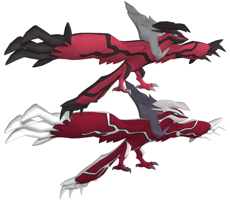 3ds Pokémon X Y 717 Yveltal The Models Resource