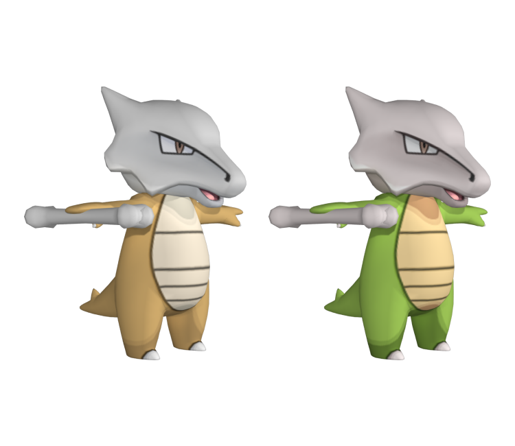 3DS - Pokémon X / Y - #105 Marowak - The Models Resource