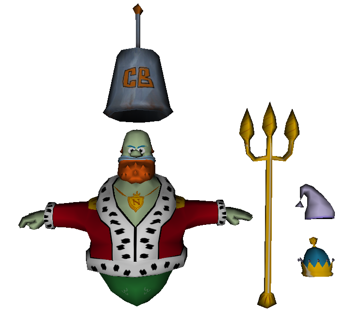 King Neptune Spongebob Png