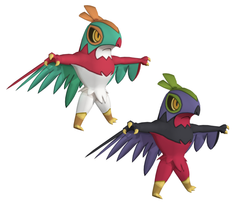 3ds Pokemon X Y 701 Hawlucha The Models Resource