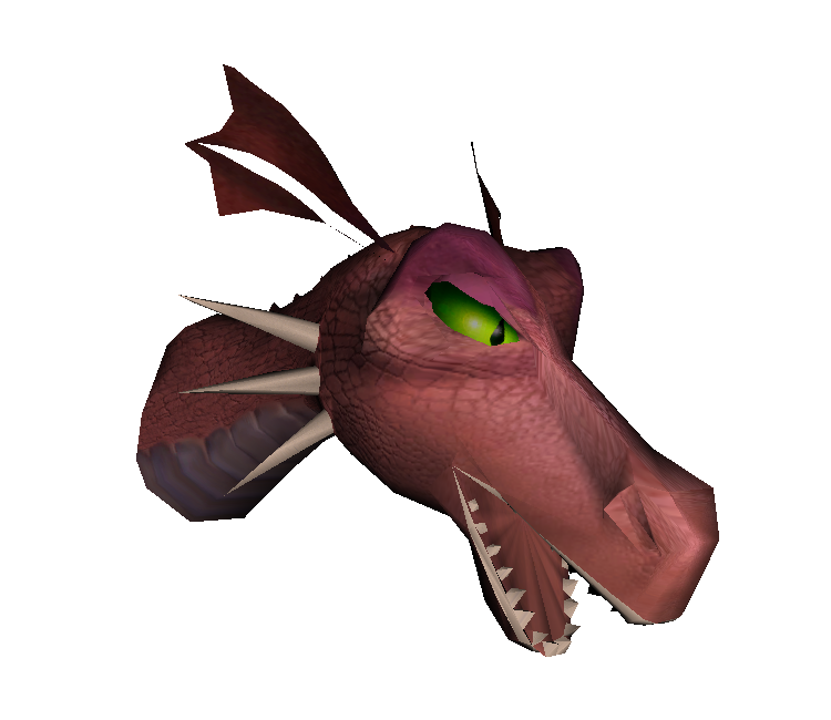 GameCube - Shrek Super Party - Dragon - The Models Resource