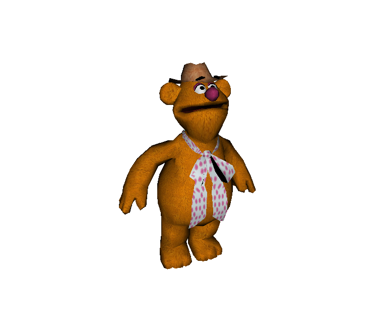 GameCube - Muppets Party Cruise - Fozzie Bear - The Models Resource