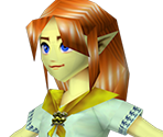 Nintendo 64 - The Legend of Zelda: Ocarina of Time - Link (Adult, Low Poly)  - The Models Resource