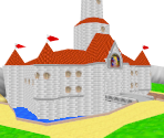 Peach's Castle Exterior