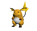 #0026 Raichu (Super Smash Bros. N64-Style)