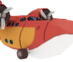 Scrooge McDuck's Sun Chaser Plane