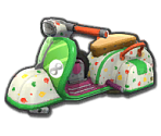 Wii U - Mario Kart 8 - Cat Peach - The Models Resource