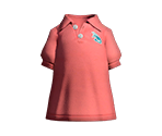 Shrimp-Pink Polo