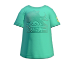 Green Velour Octoking Tee