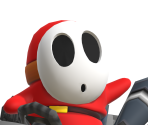 Shy Guy + Standard Kart Trophy