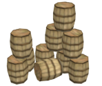 Stacked Barrels