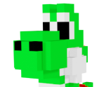 Yoshi (Super Mario Maker, Voxel)