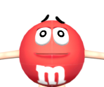 Red / Orange M&M