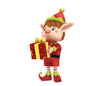 Christmas Elf Decoration