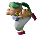 Asha (Monster World IV, Low-Poly)